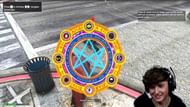 Selecting the astral-projection from the wheel (I mage via YouTube @Caylus)